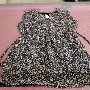 Dress flower print